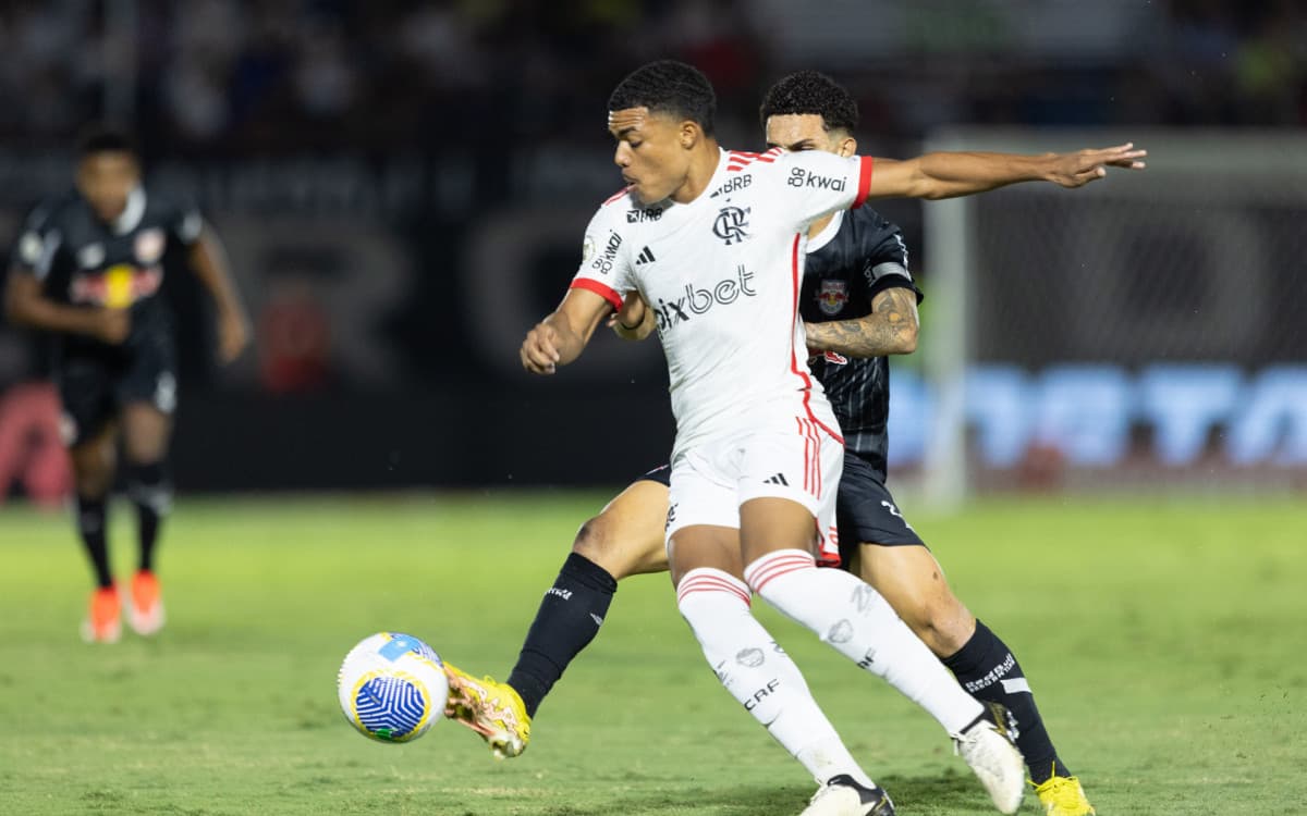 Veja os melhores momentos do empate entre Bragantino x Flamengo