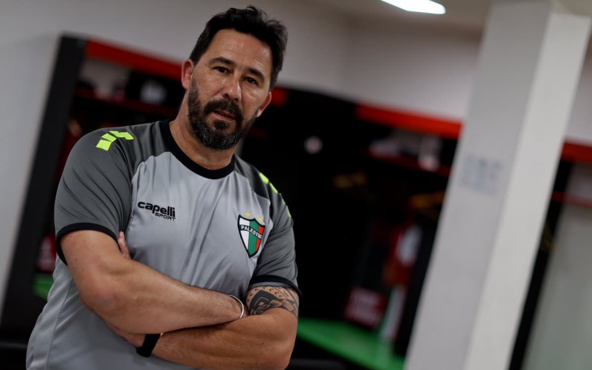 Técnico do Palestino espera conquistar bom resultado contra o Flamengo: 'Obrigação'