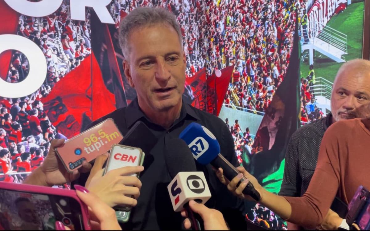 Rodolfo Landim exalta Apolinho: 'Jornalista excepcional, um gênio'