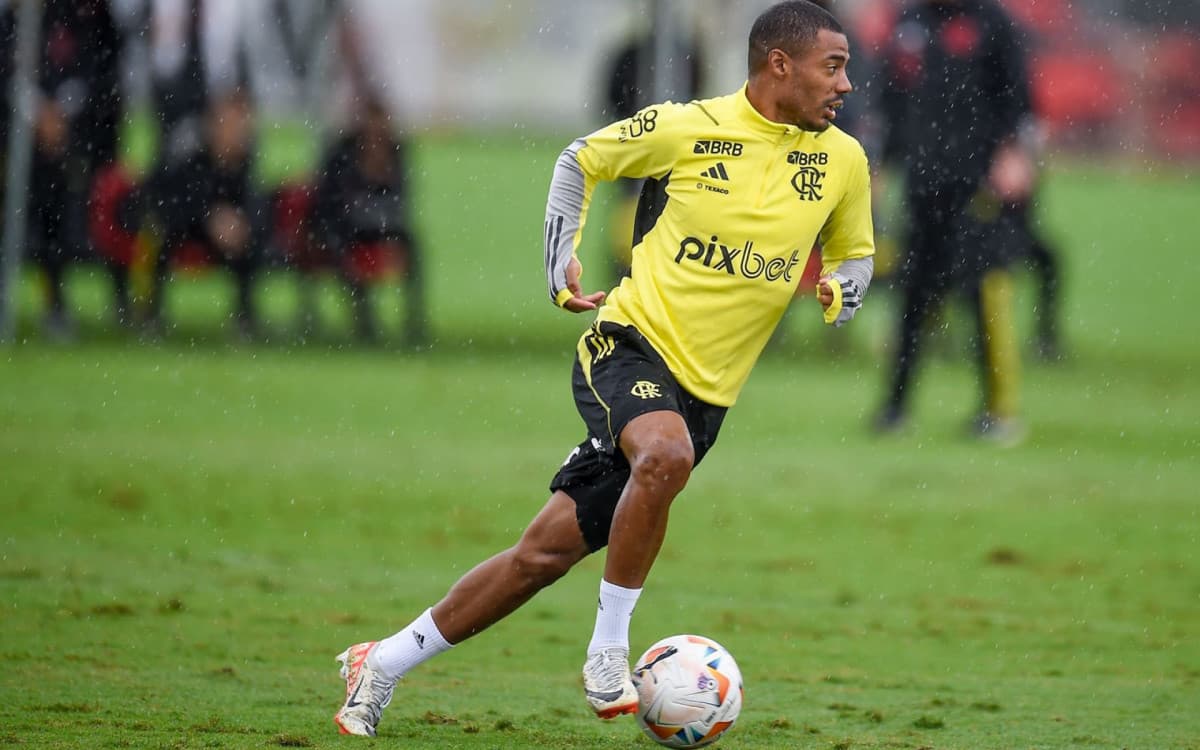 Cebolinha se recupera, mas De La Cruz vai desfalcar o Flamengo contra o Palmeiras