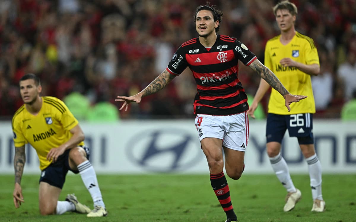 Pedro celebra classificação e vitória do Flamengo: 'Equilíbrio do início ao fim'