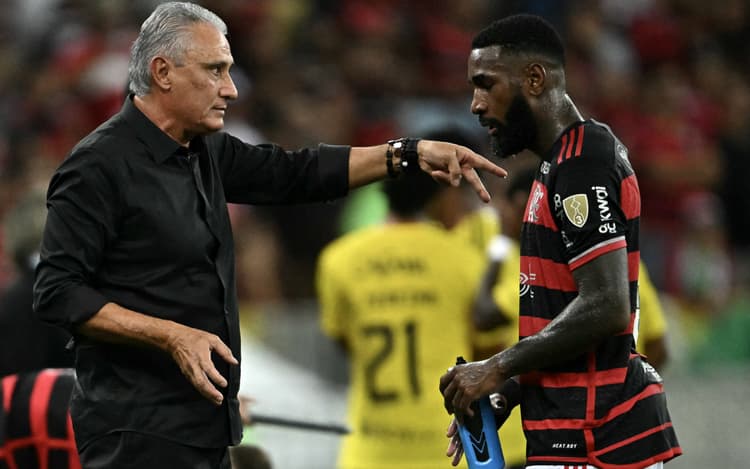 Gerson se despede de Tite e agradece por chance como capitão do Flamengo