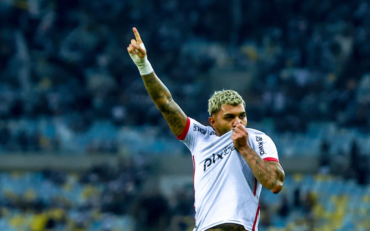 Gabigol, do Flamengo, lamenta julgamento adiado: 'Nossa vinda acabou sendo em vão'