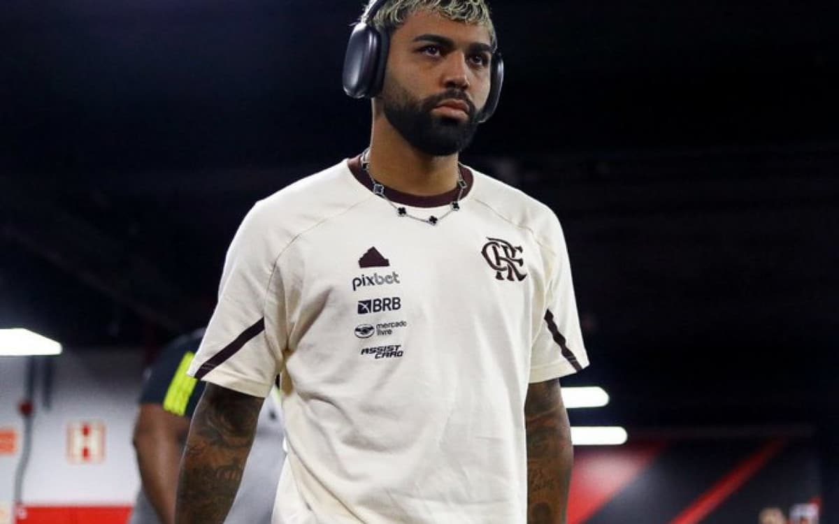 Gabigol responde provocações de torcedores do Athletico-PR antes de duelo pelo Brasileirão