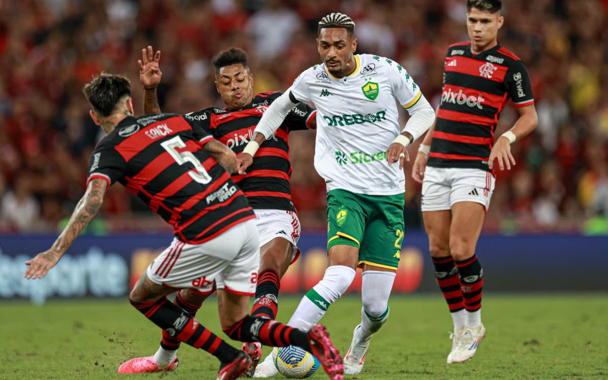 Flamengo luta, mas não brilha e empata com o Cuiabá no Maracanã