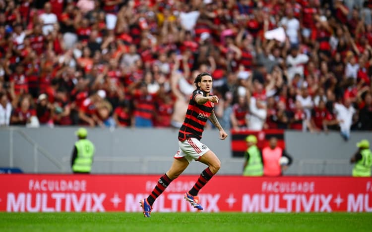 Pedro, do Flamengo, é o jogador com mais gols marcados em 2024