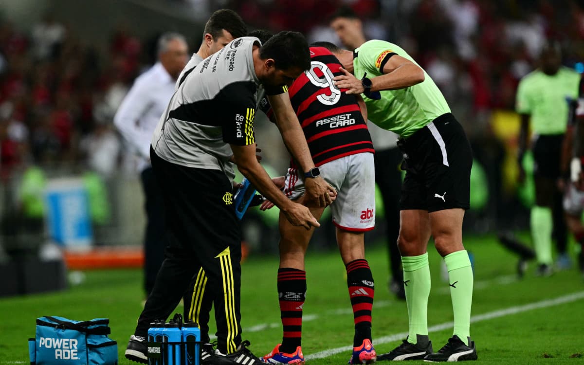 Após lesão na coxa esquerda, Pedro fala em retorno 'rápido' ao Flamengo