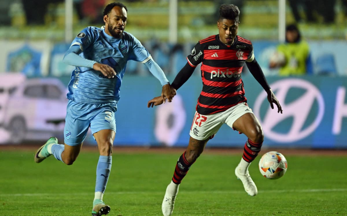 Vídeo: os melhores momentos do jogo entre Bolívar e Flamengo em La Paz