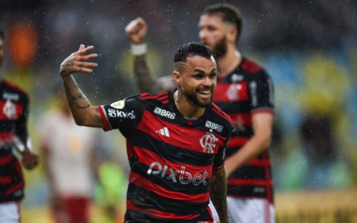 Michael marca na reestreia, Flamengo bate Bragantino e encerra sequência negativa na Série A