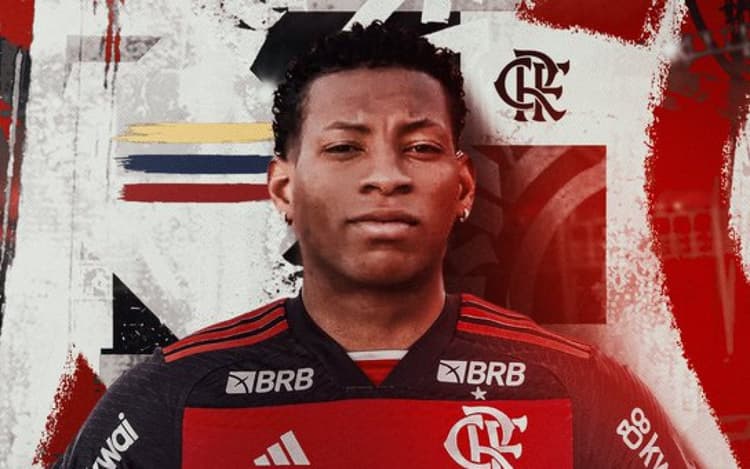 Flamengo anuncia a contratação de Gonzalo Plata