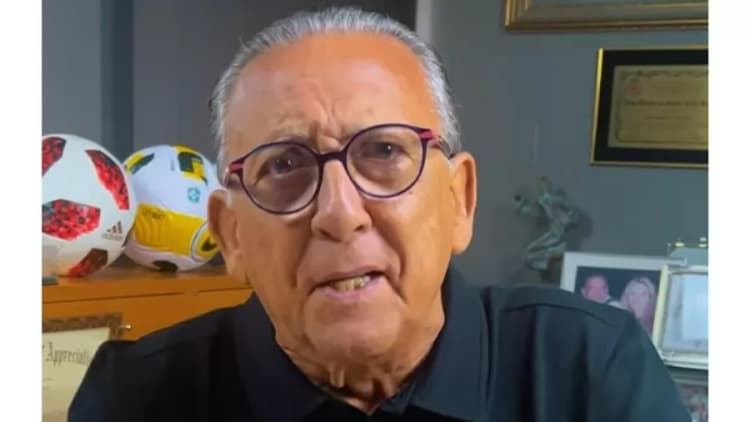 Galvão Bueno, 74 anos: ele continua sendo o número 1!