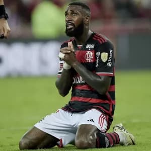 Gerson pede 'mentalidade forte' após derrota do Flamengo: 'Não acabou nada'