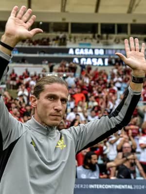 ?Seria chato com ele?: Em 2022, Filipe Luís já falava em treinar Gabigol