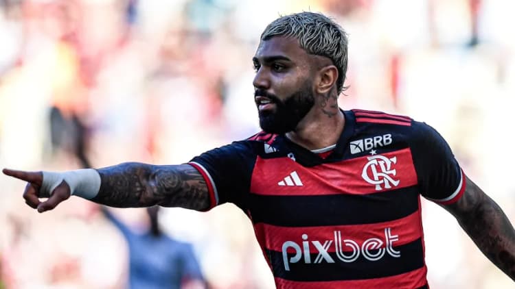 Flamengo não poderá tirar a camisa 10 de Gabigol em uma competição