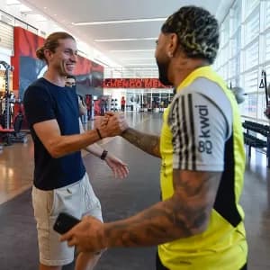 Filipe Luís abraça pressão no Fla e quer recuperar Gabigol: 'Dar a vida'