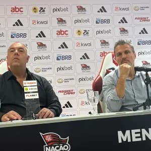 VP do Fla diz que '300 pessoas' ofereceram centroavantes pós-lesão de Pedro