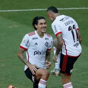 'Masterclass' de Cebolinha, Pedro e Arrascaeta: veja notas do Flamengo