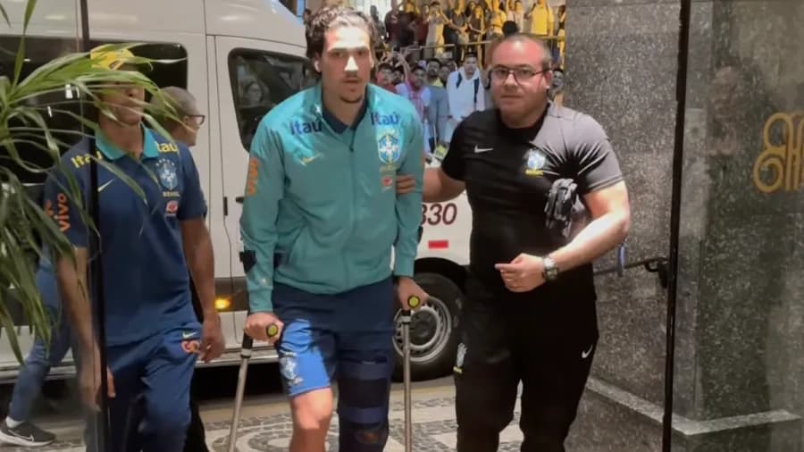 CBF evita polêmica em lesão de Pedro, mas responde Flamengo: 'Tem controle'