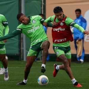 Sem Estêvão, Palmeiras define time para o jogo contra o Flamengo