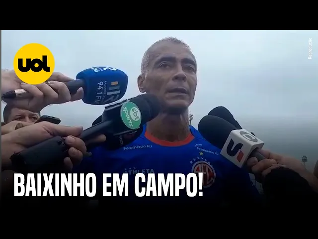 Presidente-jogador, Romário está relacionado para a estreia do America