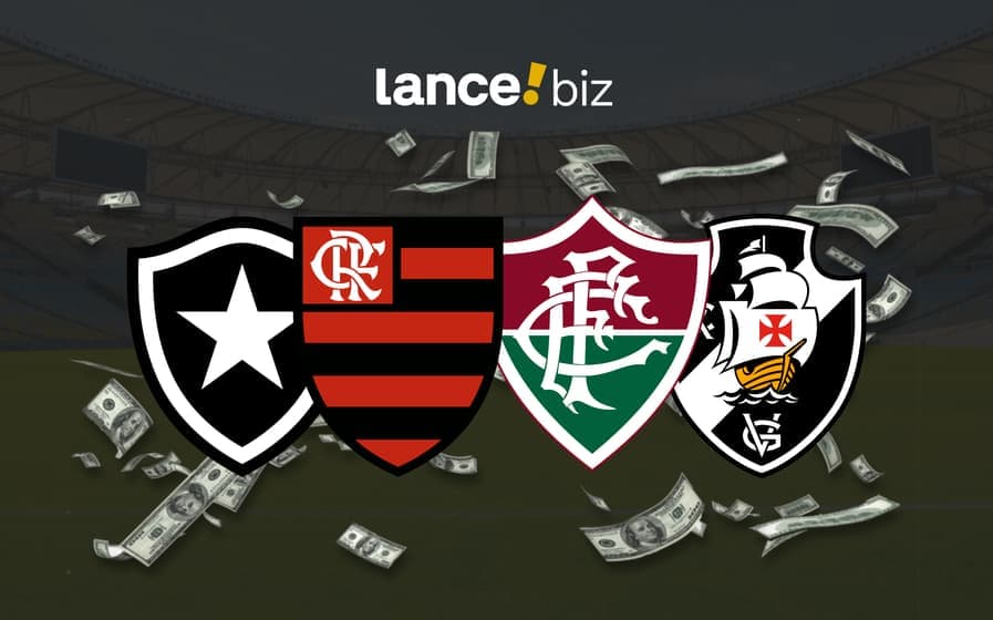 Quem fatura mais? Compare as receitas de Botafogo, Flamengo, Fluminense e Vasco