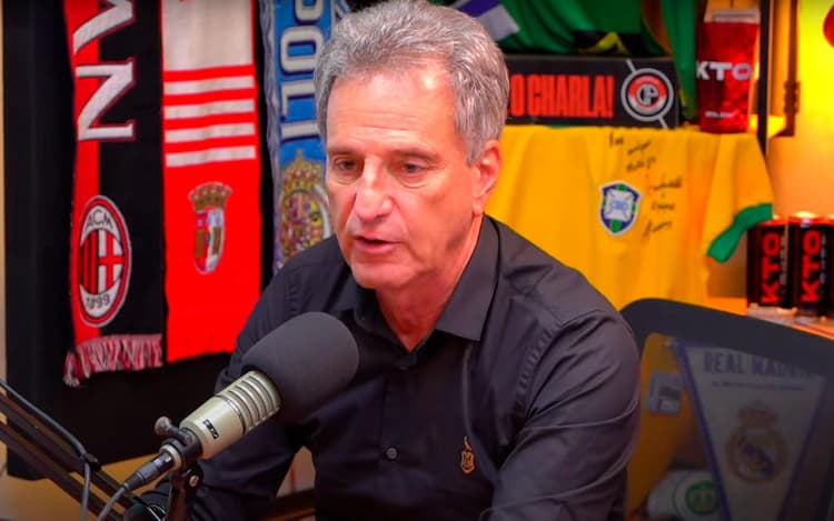 Presidente do Flamengo, Roldolfo Landim abre o jogo sobre Claudinho e Paquetá