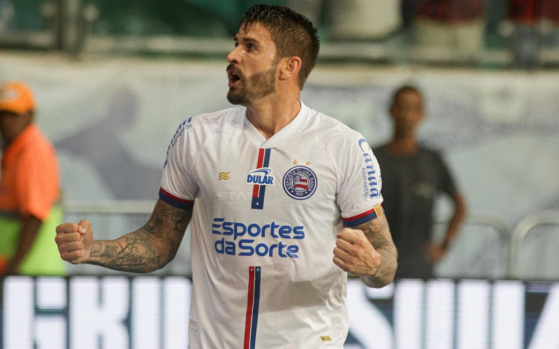 Atacante do Bahia rebate favoritismo do Flamengo na Copa do Brasil: ‘Podem falar’