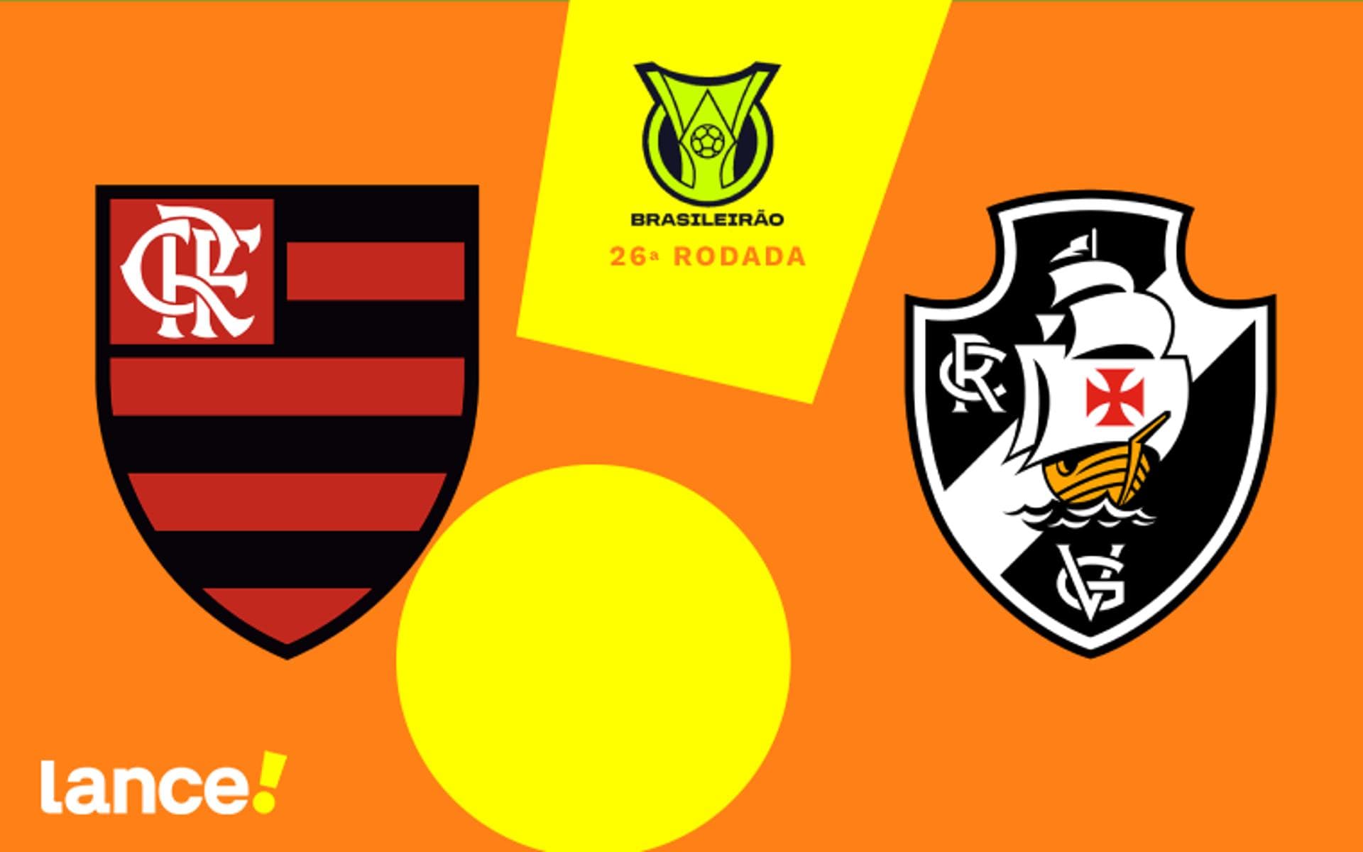 Flamengo x Vasco: onde assistir, horário e escalações do jogo pela Brasileirão