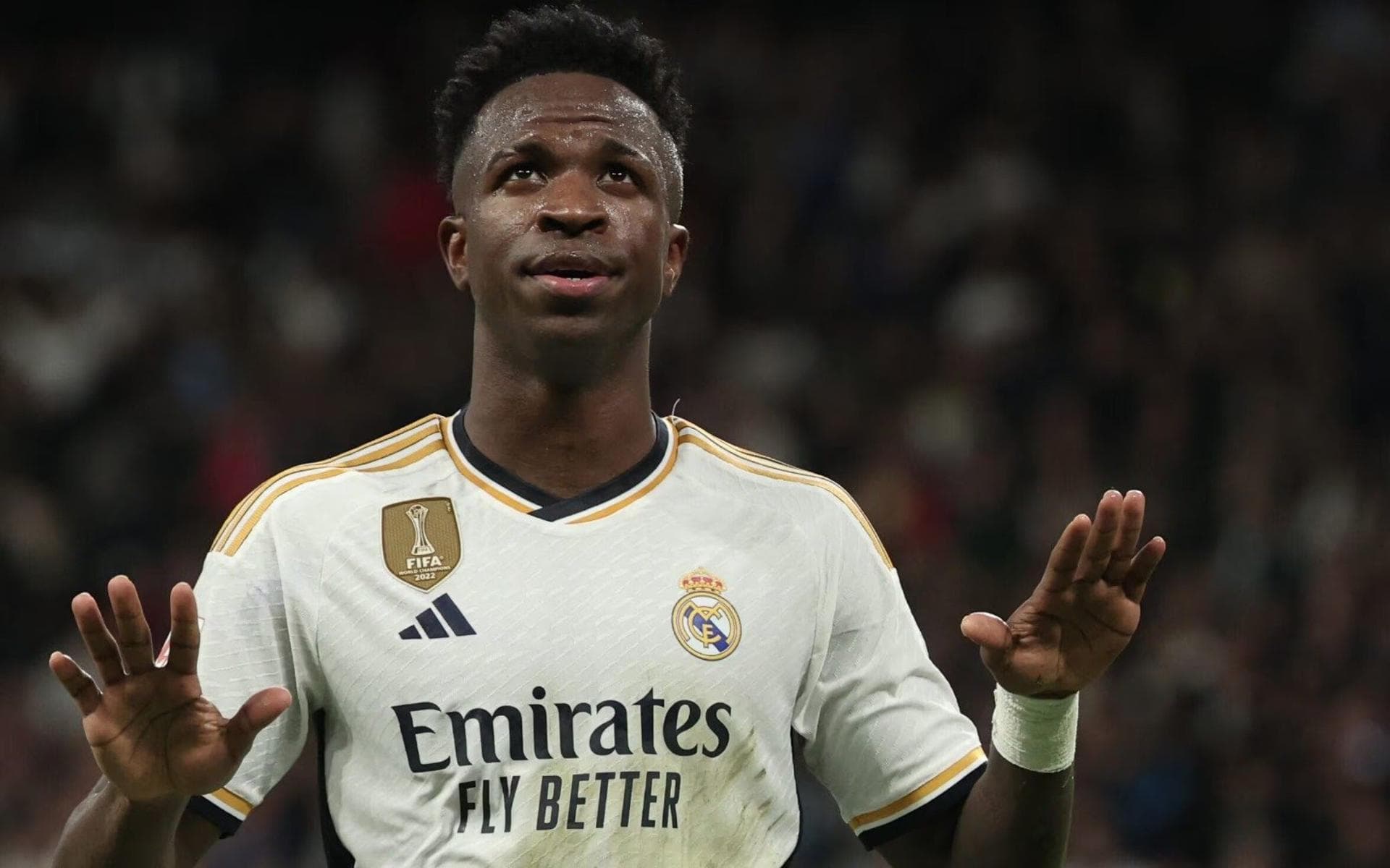 Vini Jr homenageia Flamengo nas redes sociais; confira o post