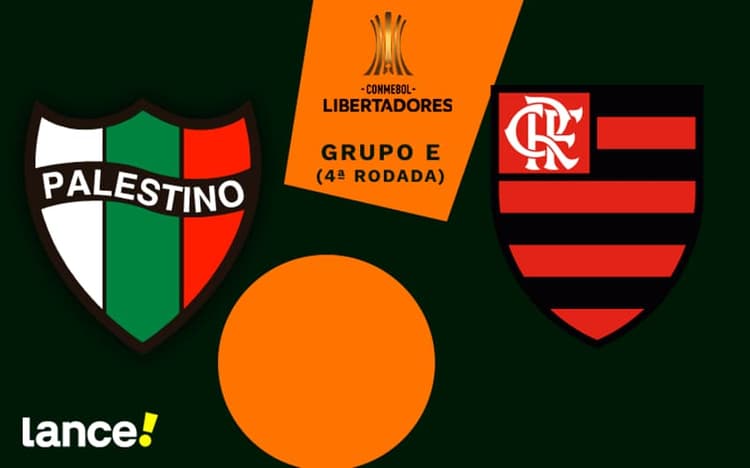 Palestino x Flamengo: onde assistir, horário e escalações do jogo pela Libertadores