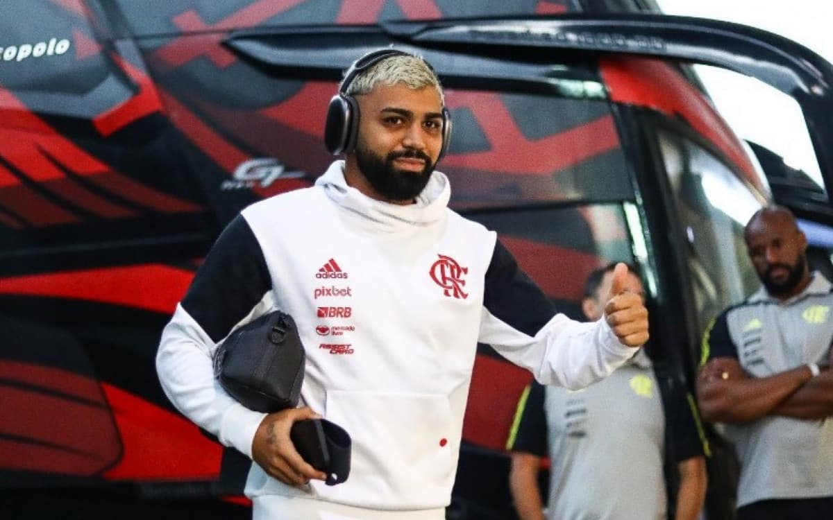 Flamengo deve relacionar Gabigol para jogo contra o Fortaleza