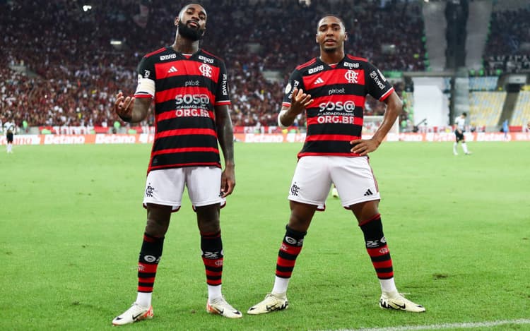 Lorran cita relação de 'pai e filho' com Gerson e explica comemoração de gol