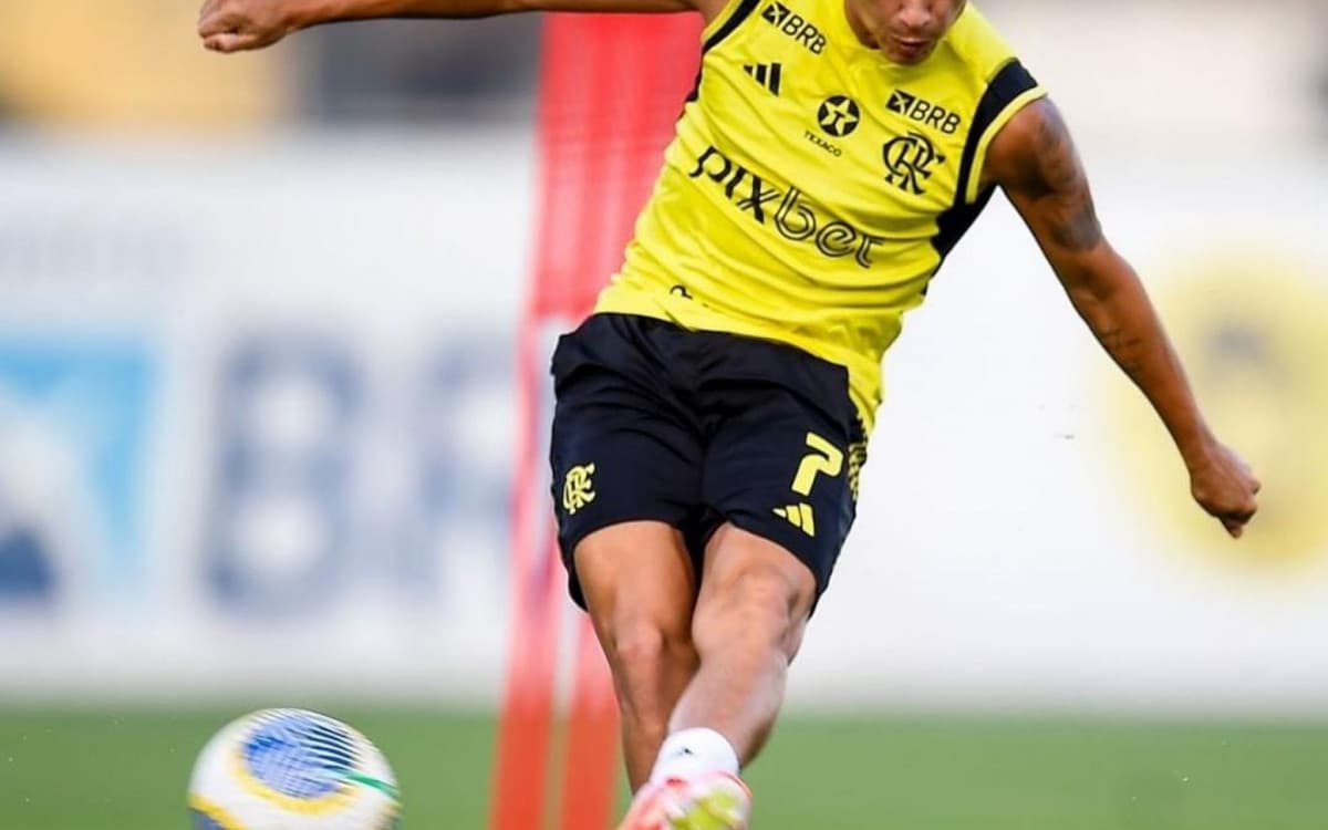 Decisivo em vitória, Luiz Araújo assume artilharia do Flamengo no Brasileiro