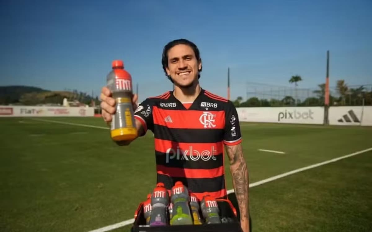 Flamengo fecha patrocínio com marca de bebidas esportivas