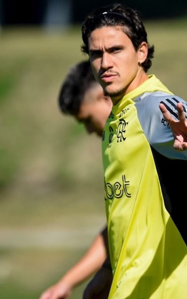 Pedro se declara após iniciativa de torcedores por bandeirão: 'Pelo Flamengo sempre'