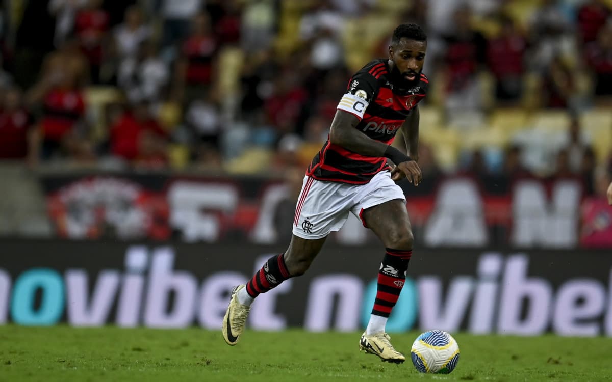 Gerson lamenta novo tropeço do Flamengo e questiona gol anulado contra o Fortaleza