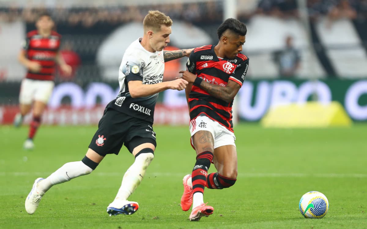 Corinthians não supera o Flamengo por dois gols de diferença há mais de oito anos