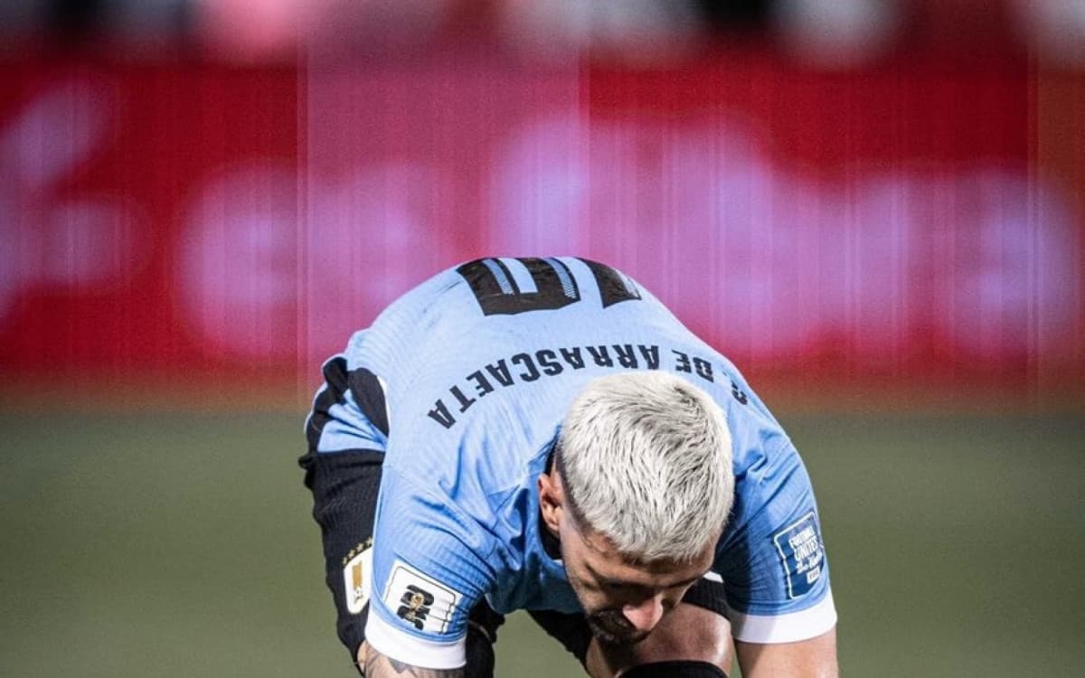 Arrascaeta é criticado após derrota do Uruguai nas Eliminatórias: 'Tirem a 10 dele'