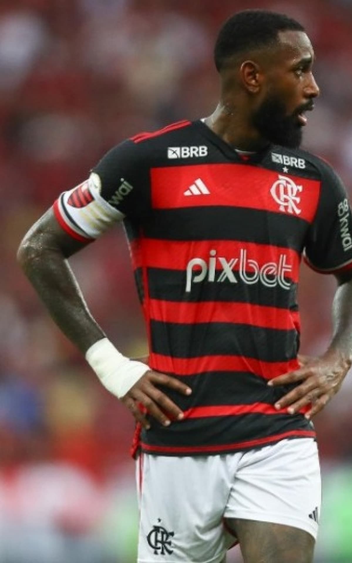 Gerson destaca 'volume de jogo' do Flamengo e comemora fim de jejum de Gabigol: 'Importante'